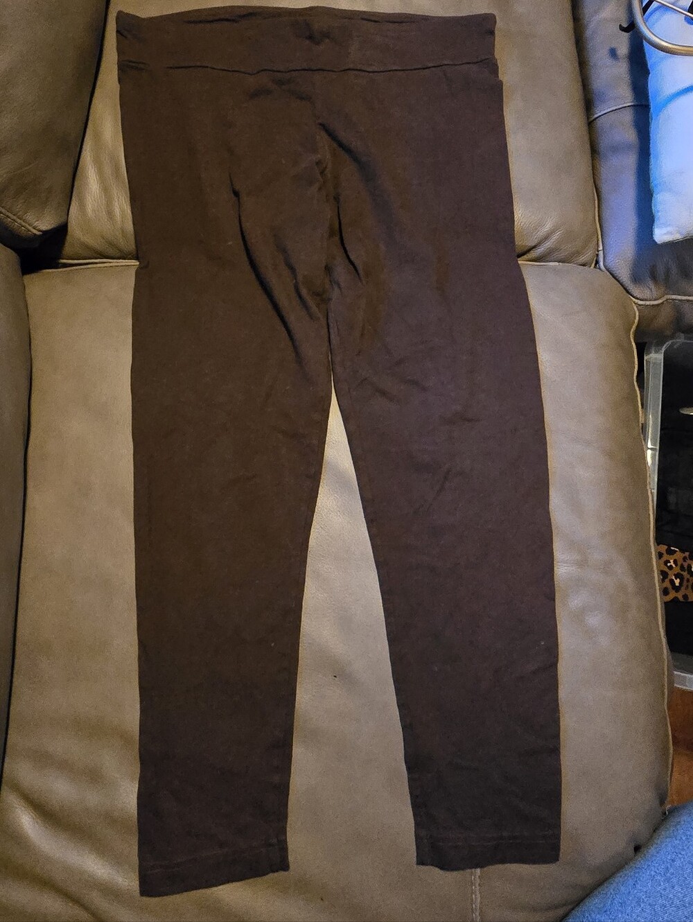 Time and Tru Brown Women's Stretch Leggings